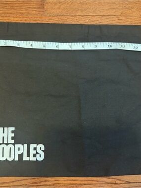 The Kooples Black Fabric Logo Storage Pouch/ Dust bag